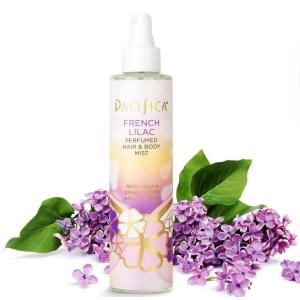 Pacifica Island Vanilla Hair Mist Perfume and Full Body Spray for Women – Fragrance Spray for A Mood-Lifting Experience, Paraben-Free, Clean Beauty No Alcohol, Vegan & Cruelty-Free, 6 oz oz(French Lilac)