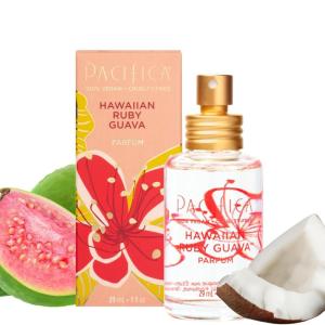 Pacifica Island Vanilla Perfume – Clean Vanilla Fragrance for Women – Warm Tropical Aroma – Long-Lasting Clean Beauty Non Toxic Scent, Vegan & Cruelty-Free, 1 oz Travel-Friendly Spray(Hawaiin Ruby Guava)