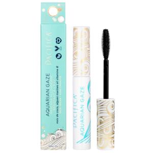 Pacifica Mineral Mascara – Stellar Gaze Black Length & Strength, Long-Lasting Clump-Free Formula with Coconut Oil & Vitamin B, Vegan & Cruelty-Free Super Nova(Aquarian Gaze Abyss (black))