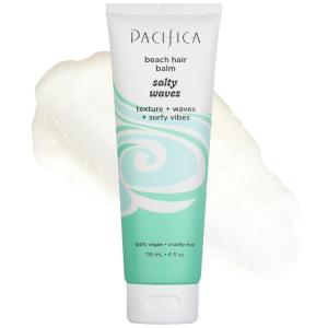 Pacifica Salty Waves Beach Hair Balm by Pacifica for Unisex – 4 oz Balm(Beach Hair)