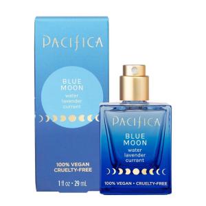 Pacifica Tahitian Gardenia Perfume Spray 1oz – Tropical Floral Fragrance with Gardenia Bloom, Jasmine & Sweet Orange, Warm Vanilla Coconut Notes, Vegan & Cruelty-Free Clean Perfume for Women(Blue Moon)