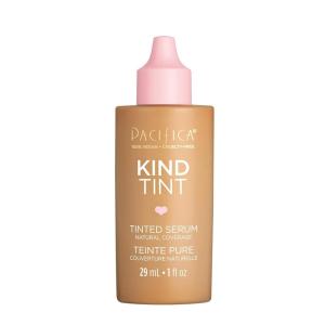Pacifica Tinted Moisturizer – Kind Tint Serum, Lightweight Hydrating Foundation with Vegan Collagen & Hyaluronic Acid for Dewy Glow, Buildable Coverage, Vegan, 1 fl oz (Shade 22)(Kind Tint Tinted Serum 13)