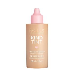 Pacifica Tinted Moisturizer – Kind Tint Serum, Lightweight Hydrating Foundation with Vegan Collagen & Hyaluronic Acid for Dewy Glow, Buildable Coverage, Vegan, 1 fl oz (Shade 22)(Kind Tint Tinted Serum 17)