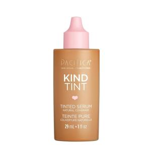 Pacifica Tinted Moisturizer – Kind Tint Serum, Lightweight Hydrating Foundation with Vegan Collagen & Hyaluronic Acid for Dewy Glow, Buildable Coverage, Vegan, 1 fl oz (Shade 22)(Kind Tint Tinted Serum 09)
