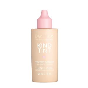 Pacifica Tinted Moisturizer – Kind Tint Serum, Lightweight Hydrating Foundation with Vegan Collagen & Hyaluronic Acid for Dewy Glow, Buildable Coverage, Vegan, 1 fl oz (Shade 22)(Kind Tint Tinted Serum 19)