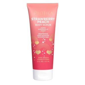 Pacifica Underarm Body Scrub – Armpit Detox Coconut & Charcoal Deodorant– Exfoliating & Nourishing for Natural Deodorant Users – Aluminum-Free & Safe for Sensitive Skin, Vegan & Cruelty-Free, 7 fl oz(Strawberry Peach)