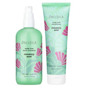Rosemary Mint Scalp Care Shampoo & Conditioner Set – Clean Vegan Shampoo & Conditioner for Oily Or Flaky Scalp (All Hair Types), A Balanced, Soothed Scalp, No Silicones or Parabens(Mint)
