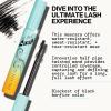 Pacifica Mascara – Surf Lash Eyelash Mascara, Water-Resistant Lash-Defining Formula with Jojoba Oil & Vegan Pectin for Long, Full Lashes, Unique Half-Pipe Twisted Wand, Vegan & Cruelty-Free