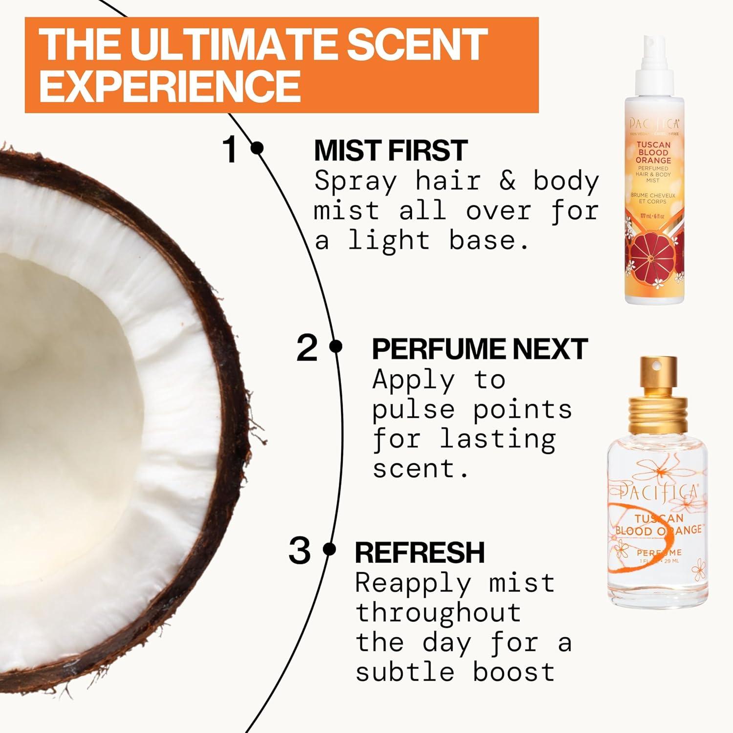 image:imagePacifica Beauty Flower Moon Spray Perfume Passion Euphoria Jasmine Peach Vanilla Musk Clean Vegan 1 fl ozTuscan Blood Orange