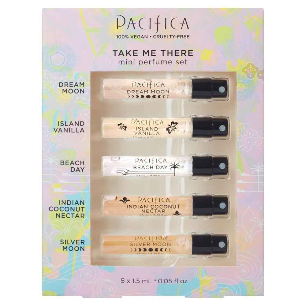image:imagePacifica Beauty Flower Moon Spray Perfume Passion Euphoria Jasmine Peach Vanilla Musk Clean Vegan 1 fl ozWood