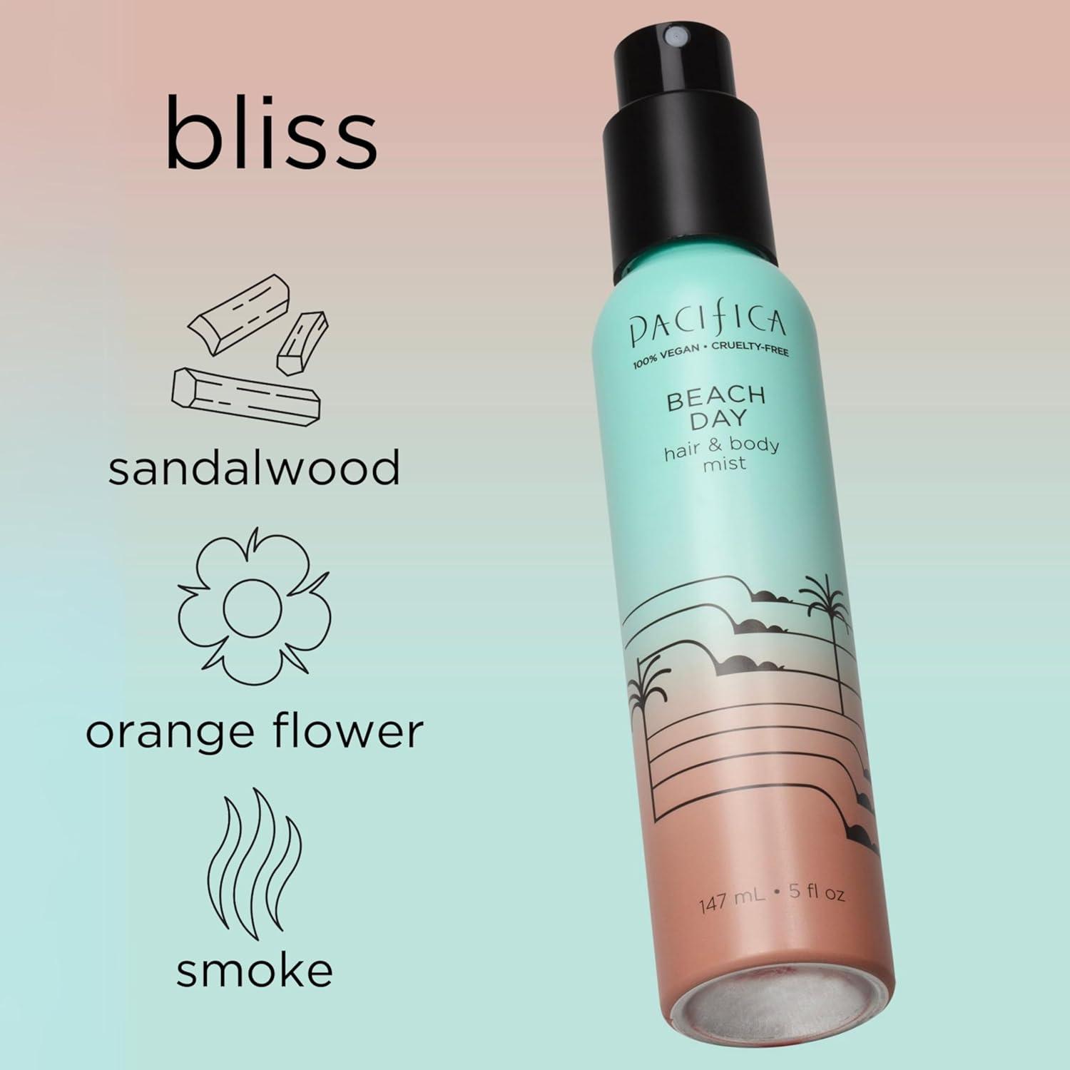 image:imagePacifica Hair Perfume amp Body Fragrance Spray Mist Flower Moon with Jasmine Peach amp Vanilla AlcoholFree Vegan amp CrueltyFree 65 ozNew Beach Day