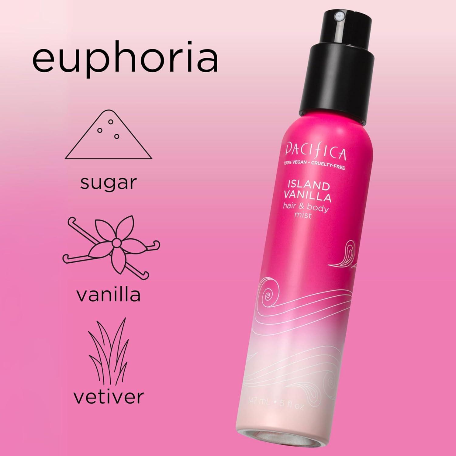 image:imagePacifica Hair Perfume amp Body Fragrance Spray Mist Flower Moon with Jasmine Peach amp Vanilla AlcoholFree Vegan amp CrueltyFree 65 ozVanilla