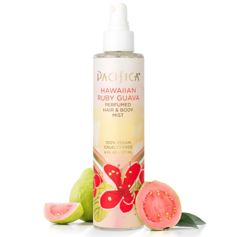 image:imagePacifica Hair Perfume amp Body Fragrance Spray Mist Flower Moon with Jasmine Peach amp Vanilla AlcoholFree Vegan amp CrueltyFree 65 ozHawaiian Ruby Guava