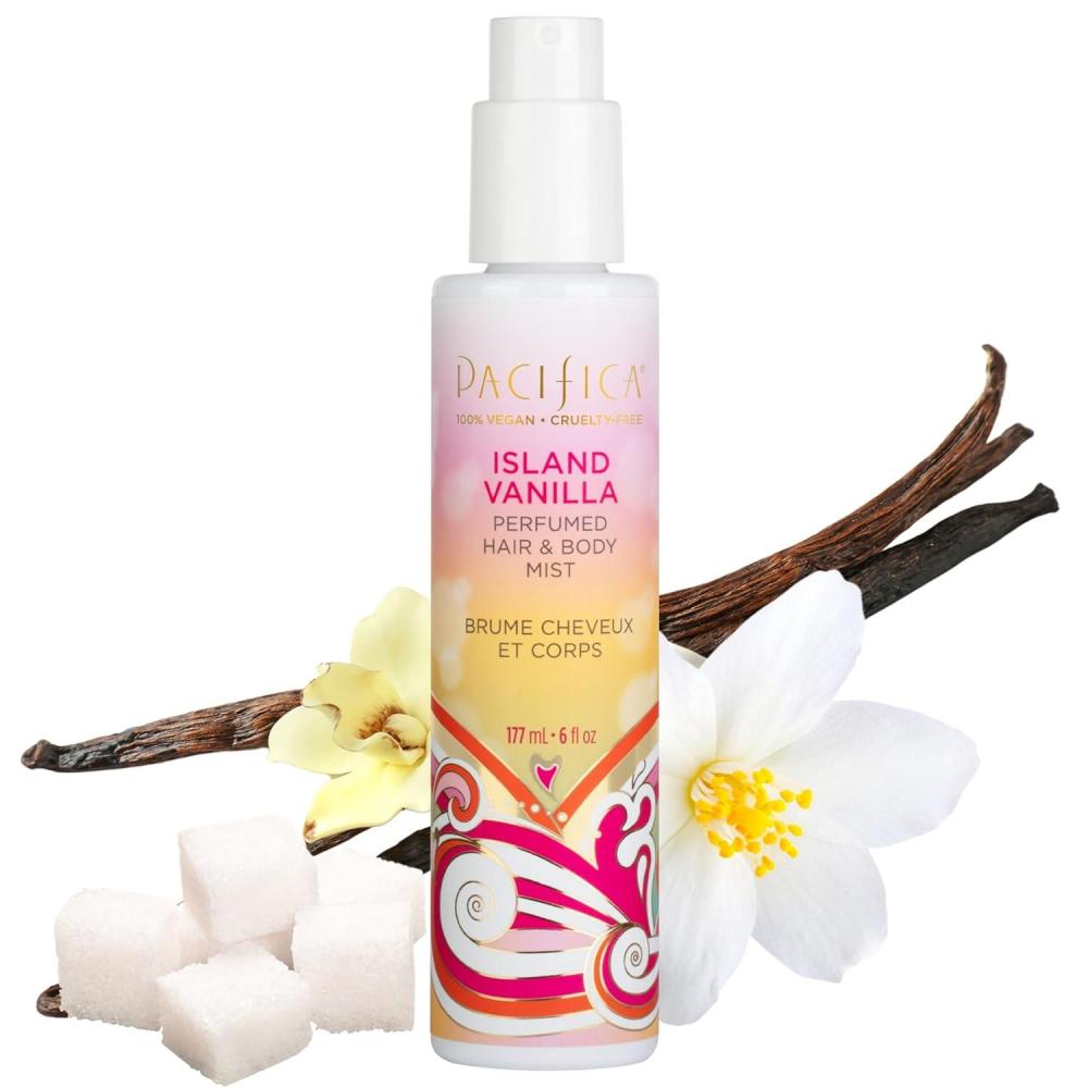 image:imagePacifica Hair Perfume amp Body Fragrance Spray Mist Flower Moon with Jasmine Peach amp Vanilla AlcoholFree Vegan amp CrueltyFree 65 ozVanilla