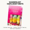 Pacifica Hair Perfume & Body Fragrance Spray Mist – Flower Moon with Jasmine, Peach & Vanilla – Alcohol-Free, Vegan & Cruelty-Free, 6.5 oz(Wanderlust Hair & Body Mists Set)