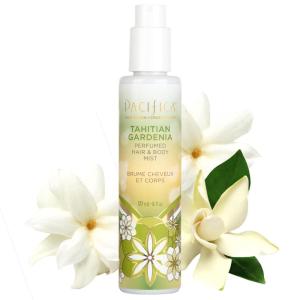Pacifica Hair Perfume & Body Fragrance Spray Mist – Flower Moon with Jasmine, Peach & Vanilla – Alcohol-Free, Vegan & Cruelty-Free, 6.5 oz(Tahitian Gardenia)