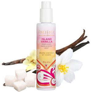 Pacifica Hair Perfume & Body Fragrance Spray Mist – Flower Moon with Jasmine, Peach & Vanilla – Alcohol-Free, Vegan & Cruelty-Free, 6.5 oz(Vanilla)