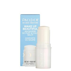 Pacifica De-Puff Balm – Wake Up Beautiful Anywhere Balm with Hyaluronic Acid for Fine Lines & Hydration, Anti-Aging & Brightening, Vegan & Cruelty-Free, 0.26 oz
