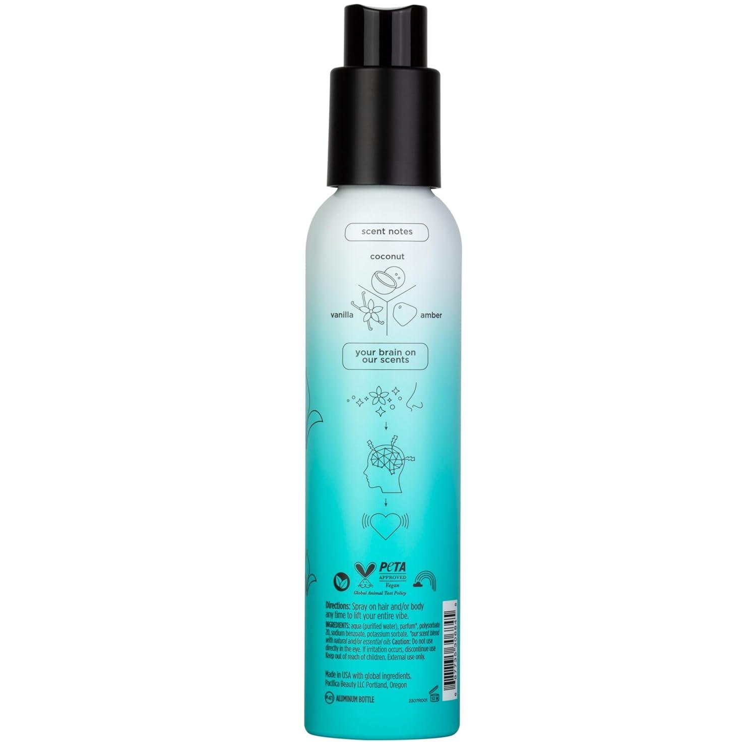image:imagePacifica Hair amp Body Fragrance Mist Tuscan Blood Orange Sweet Citrus Scented Hair Perfume and Body Spray AlcoholFree LongLasting Clean Fragrance Vegan amp CrueltyFree 6 Fl OzIndian Coconut Nectar
