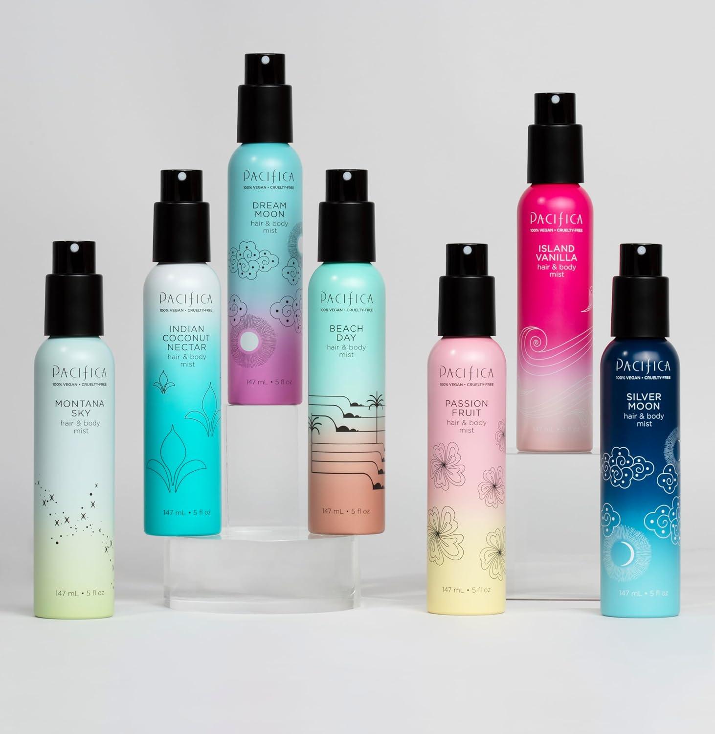 image:imagePacifica Hair amp Body Fragrance Mist Tuscan Blood Orange Sweet Citrus Scented Hair Perfume and Body Spray AlcoholFree LongLasting Clean Fragrance Vegan amp CrueltyFree 6 Fl OzIndian Coconut Nectar