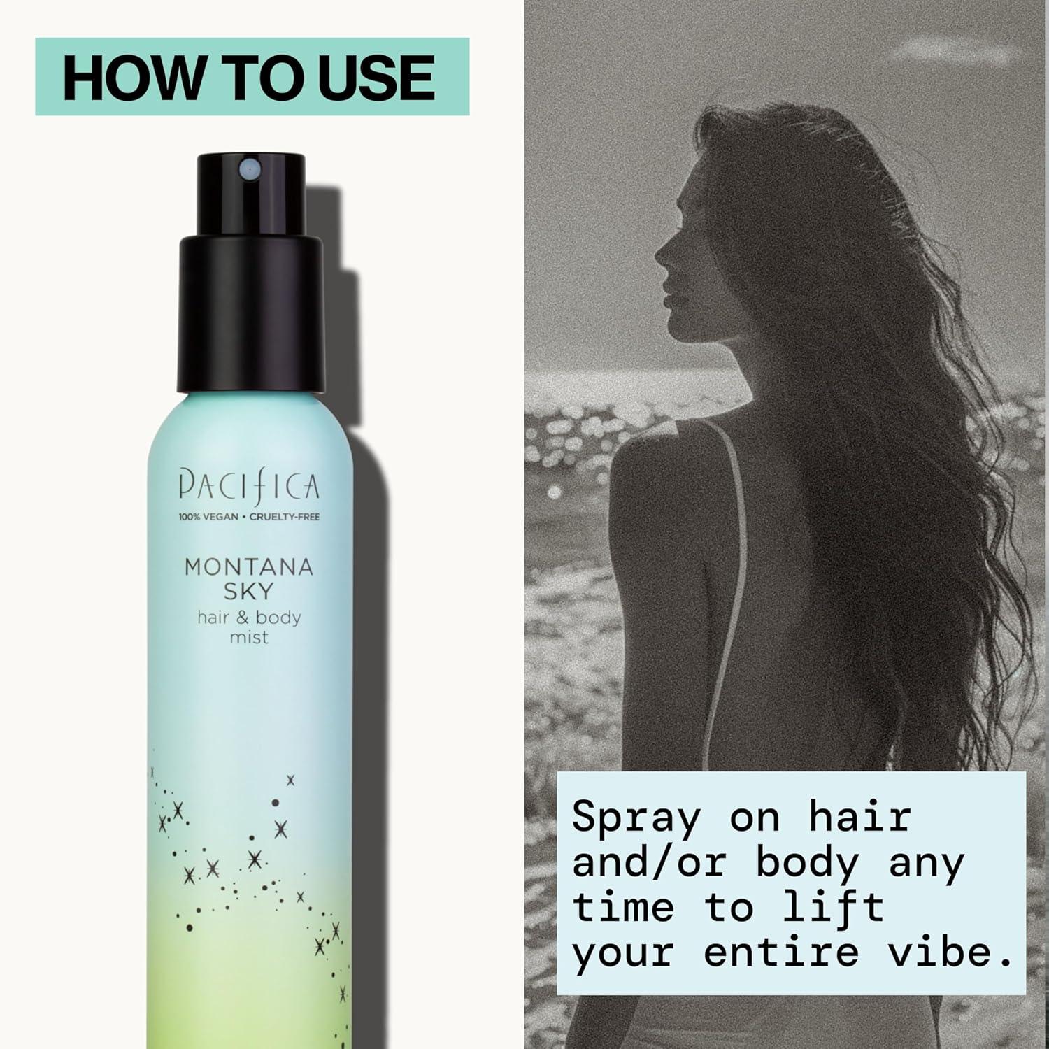image:imagePacifica Hair amp Body Fragrance Mist Tuscan Blood Orange Sweet Citrus Scented Hair Perfume and Body Spray AlcoholFree LongLasting Clean Fragrance Vegan amp CrueltyFree 6 Fl OzNew Montana Sky
