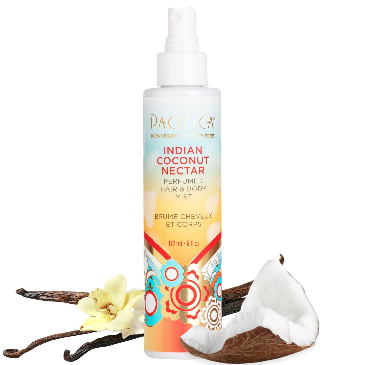 image:imagePacifica Hair amp Body Fragrance Mist Tuscan Blood Orange Sweet Citrus Scented Hair Perfume and Body Spray AlcoholFree LongLasting Clean Fragrance Vegan amp CrueltyFree 6 Fl OzIndian Coconut Nectar