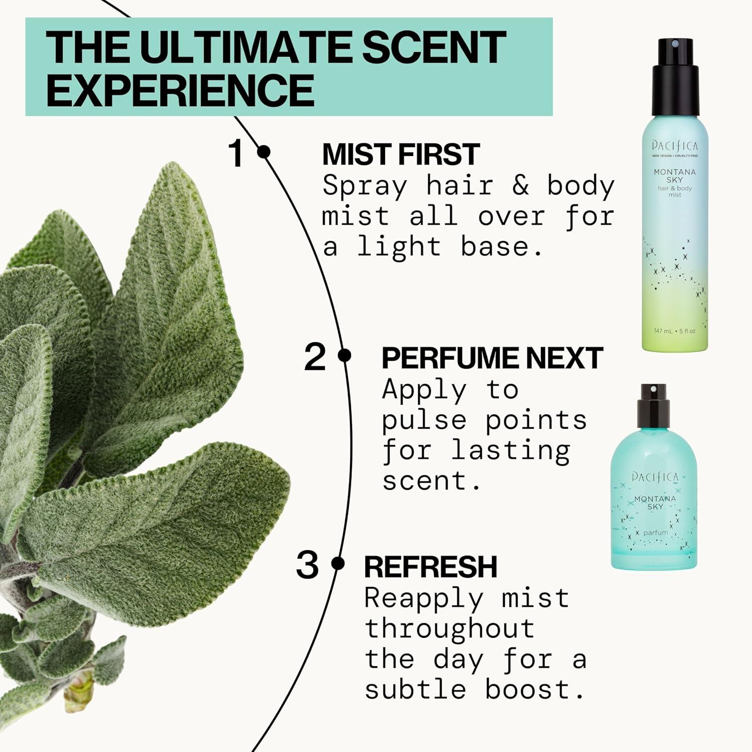 image:imagePacifica Hair amp Body Fragrance Mist Tuscan Blood Orange Sweet Citrus Scented Hair Perfume and Body Spray AlcoholFree LongLasting Clean Fragrance Vegan amp CrueltyFree 6 Fl OzNew Montana Sky