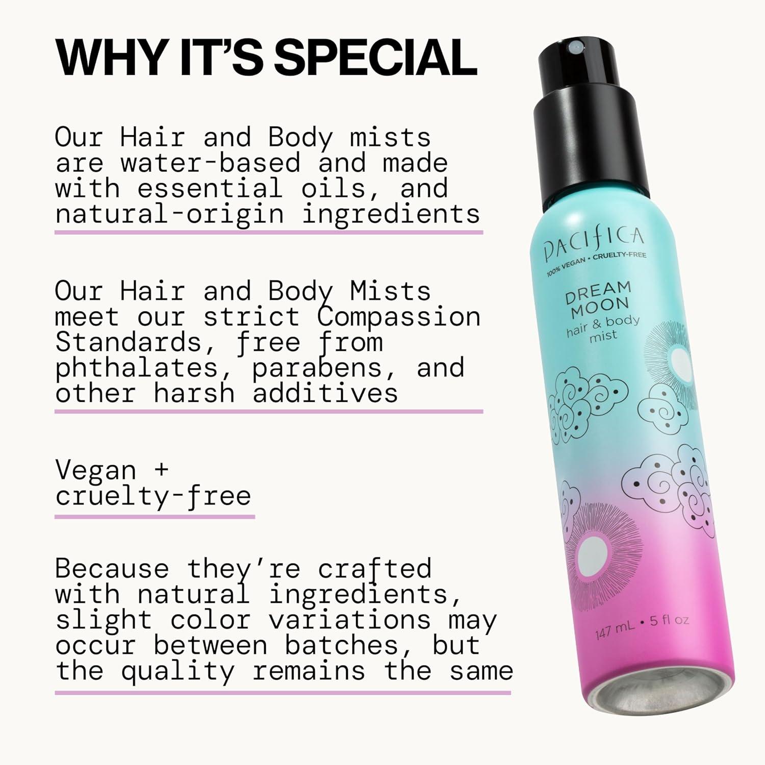 image:imagePacifica Hair amp Body Fragrance Mist Tuscan Blood Orange Sweet Citrus Scented Hair Perfume and Body Spray AlcoholFree LongLasting Clean Fragrance Vegan amp CrueltyFree 6 Fl OzNew Dream Moon