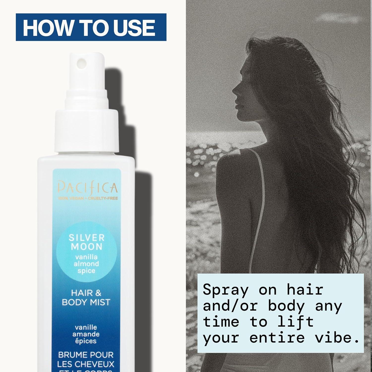 image:imagePacifica Hair amp Body Fragrance Mist Tuscan Blood Orange Sweet Citrus Scented Hair Perfume and Body Spray AlcoholFree LongLasting Clean Fragrance Vegan amp CrueltyFree 6 Fl OzSilver Moon