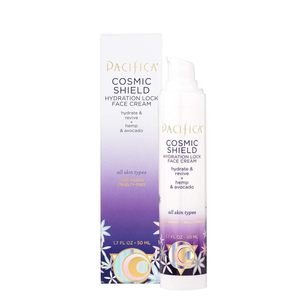 image:imagePacifica Beauty Cosmic Shield Hydration Lock Face Cream For All Skin Types Vegan and Cruelty Free Orange 17 Count