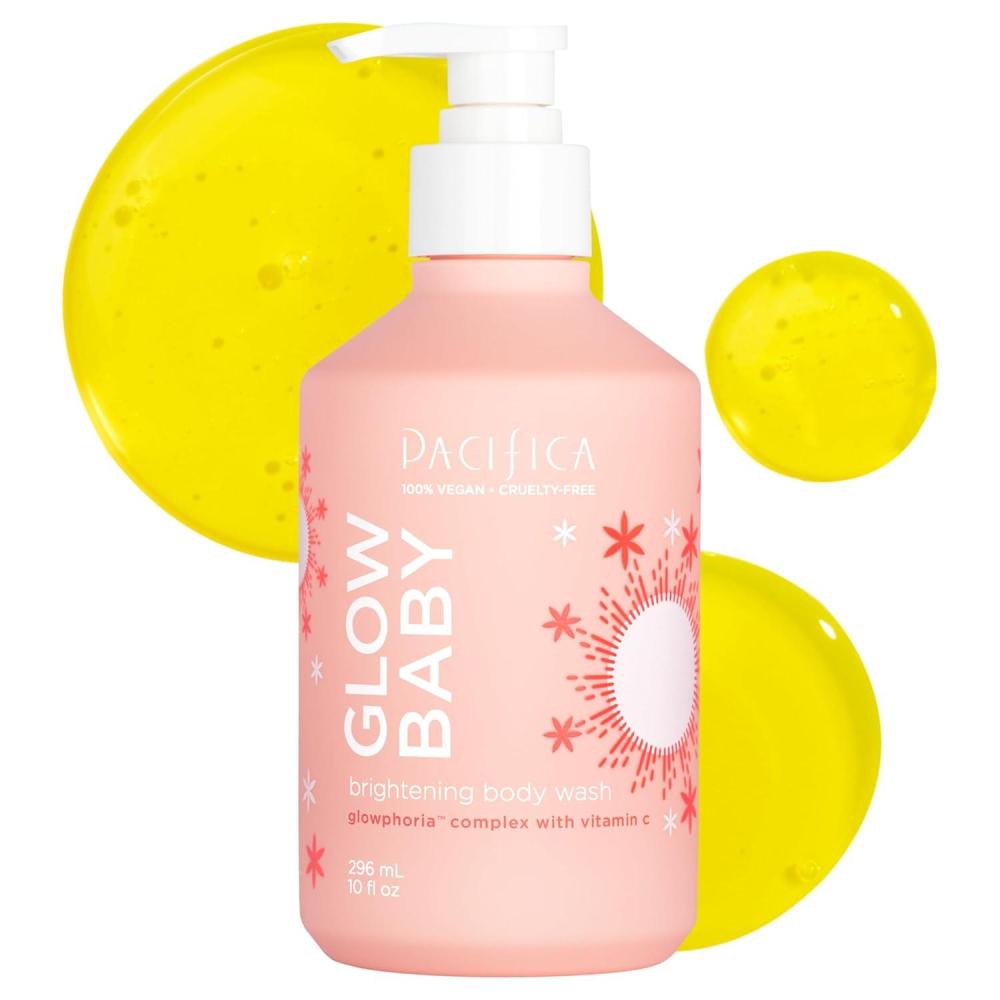 image:imagePacifica Beauty Lavender Moon Body Wash with Pump Bath and Shower Gel Hyaluronic Acid Rose Chamomile Moisturizing Hydrating Cleansing Soothing Calming Relaxing Vegan 12 fl oz 1 CountGlow Baby Brightening
