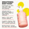 Pacifica Beauty Lavender Moon Body Wash with Pump, Bath and Shower Gel, Hyaluronic Acid, Rose, Chamomile, Moisturizing, Hydrating, Cleansing, Soothing, Calming, Relaxing, Vegan, 12 fl oz (1 Count)(Glow Baby Brightening)
