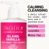 Pacifica Beauty Lavender Moon Body Wash with Pump, Bath and Shower Gel, Hyaluronic Acid, Rose, Chamomile, Moisturizing, Hydrating, Cleansing, Soothing, Calming, Relaxing, Vegan, 12 fl oz (1 Count)(Island Vanilla)
