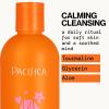 Pacifica Beauty Lavender Moon Body Wash with Pump, Bath and Shower Gel, Hyaluronic Acid, Rose, Chamomile, Moisturizing, Hydrating, Cleansing, Soothing, Calming, Relaxing, Vegan, 12 fl oz (1 Count)(Orange Tourmaline)