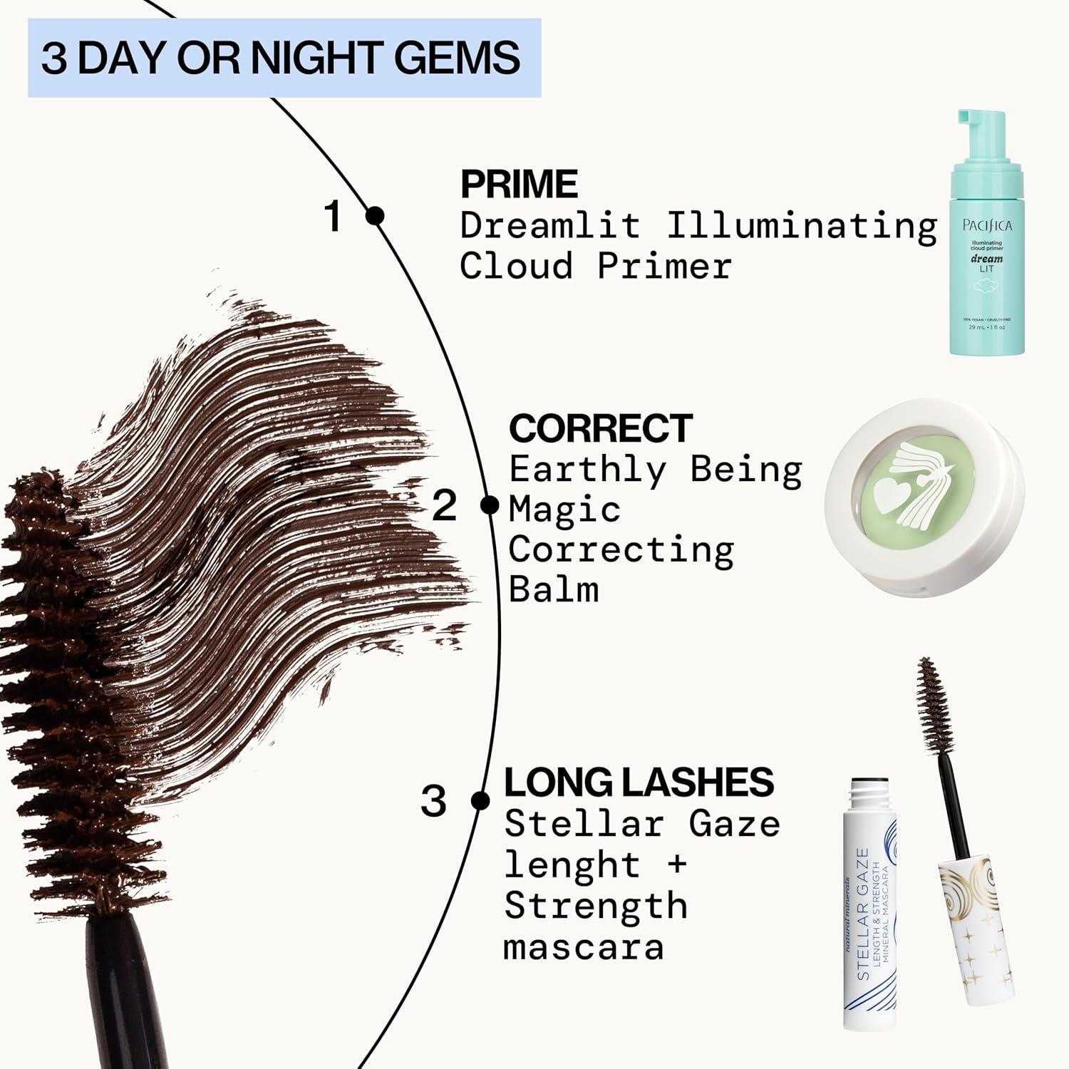 image:imagePacifica Beauty Stellar Gaze Length amp Strength Mascara Stardust Brown Vegan amp Cruelty Free Stardust Brown 025 Ounce