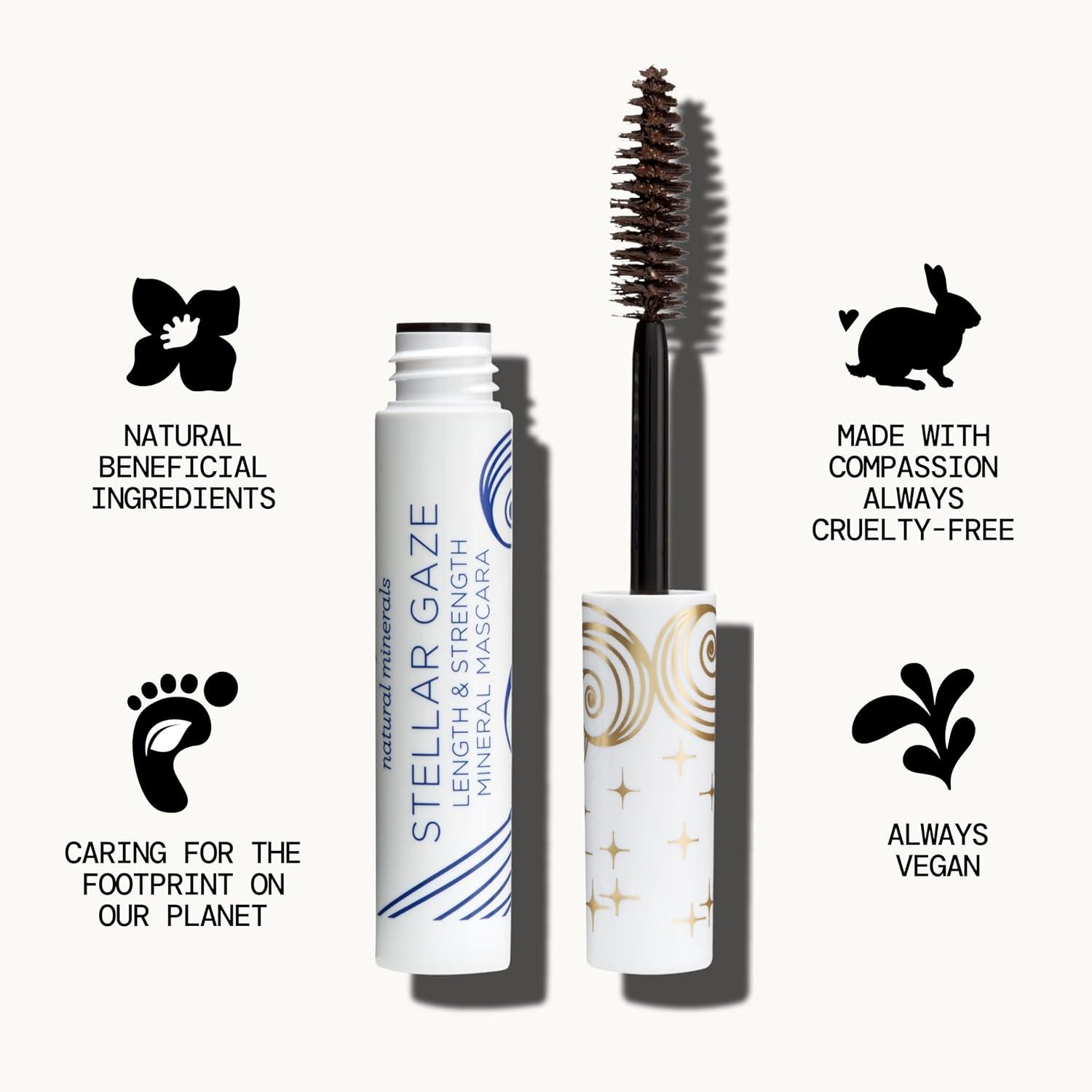 image:imagePacifica Beauty Stellar Gaze Length amp Strength Mascara Stardust Brown Vegan amp Cruelty Free Stardust Brown 025 Ounce