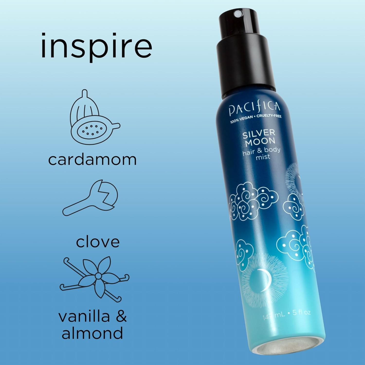 image:imagePacifica Persian Rose Perfumed Hair amp Body Mist AlcoholFree Spray Designed For HeadToToe Wear Vegan amp CrueltyFree 6 Fl OzNew Silver Moon