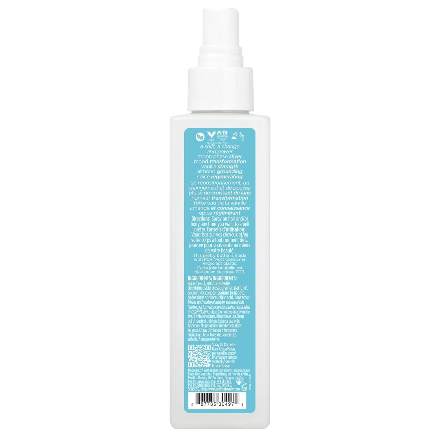 image:imagePacifica Persian Rose Perfumed Hair amp Body Mist AlcoholFree Spray Designed For HeadToToe Wear Vegan amp CrueltyFree 6 Fl OzSilver Moon