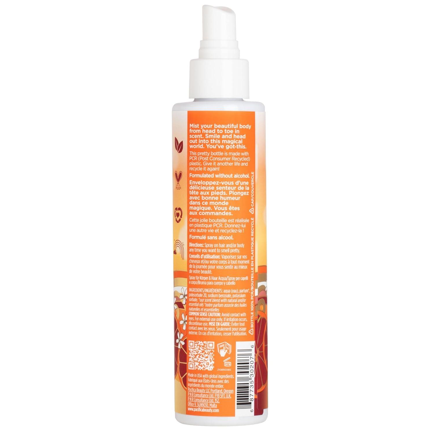 image:imagePacifica Persian Rose Perfumed Hair amp Body Mist AlcoholFree Spray Designed For HeadToToe Wear Vegan amp CrueltyFree 6 Fl OzTuscan Blood Orange