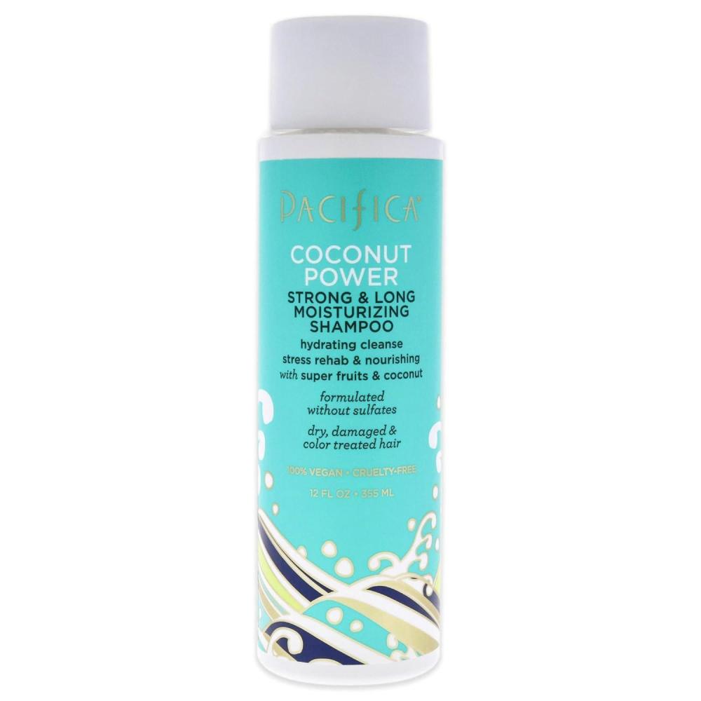image:imagePacifica Beauty Coconut Power Strong amp Long Moisturizing Shampoo Hydrating  Nourishing For Dry Damaged Color Treated Hair Silicone Free Sulfate Free Vegan amp Cruelty FreeShampoo