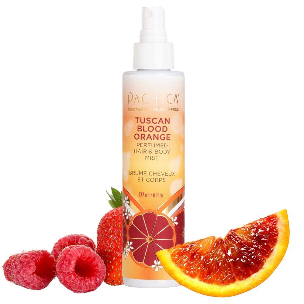 image:imagePacifica Persian Rose Perfumed Hair amp Body Mist AlcoholFree Spray Designed For HeadToToe Wear Vegan amp CrueltyFree 6 Fl OzTuscan Blood Orange