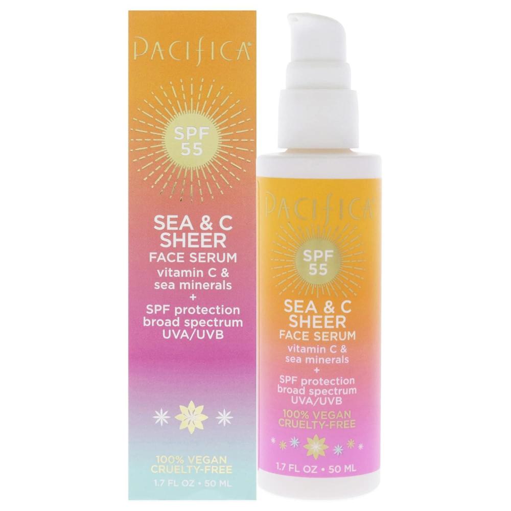 image:imagePacifica Sea and C Sheer Face Serum SPF 55 Serum Unisex 17 oz