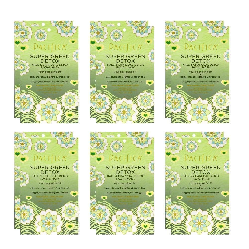image:imagePacifica Super Green Detox Facial Mask067 Fl Oz Pack of 12