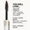Pacifica Beauty Stellar Gaze Length & Strength Mascara, Stardust Brown, Vegan & Cruelty Free, Stardust (Brown), 0.25 Ounce