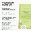 Pacifica Beauty Super Green Detox Kale & Charcoal Facial Sheet Mask, For All Skin Types, 6 Count
