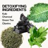 Pacifica Beauty Super Green Detox Kale & Charcoal Facial Sheet Mask, For All Skin Types, 6 Count