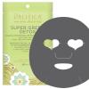 Pacifica Beauty Super Green Detox Kale & Charcoal Facial Sheet Mask, For All Skin Types, 6 Count