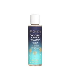 Pacifica Coconut cream body, bath & shower oil, 4 Fl Oz(Coconut Cream)