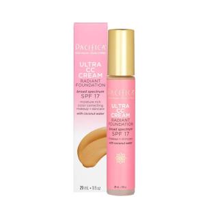 Pacifica, Foundation Warm Light Country Chef Cream, 1 Fl Oz(Warm/Medium)