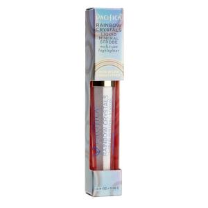 Pacifica, Liquid Mineral Strobe Rainbow Crystals Moon, 0.14 Ounce(Crystal Moon)